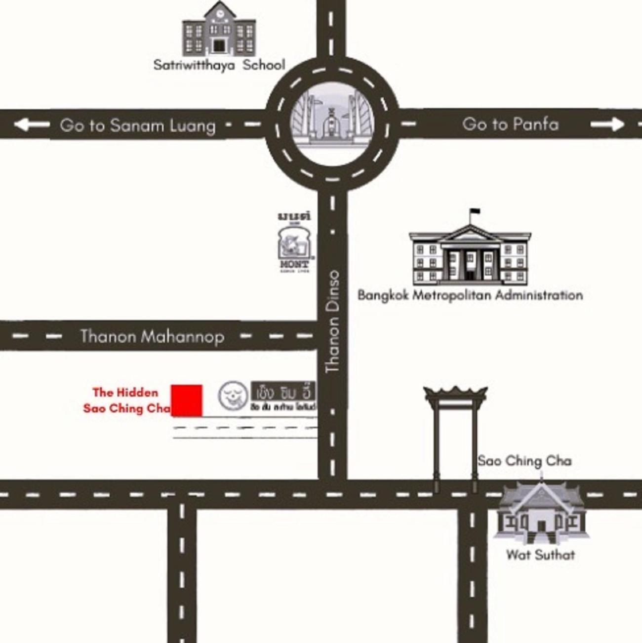 Go Sao Chingcha - โกอินน์ เสาชิงช้า Căn hộ *